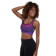 Load image into Gallery viewer, Ultraviolet! (Padded Sports Bra)