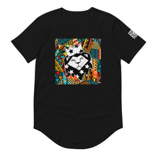 Load image into Gallery viewer, Abstrakt! | Men&#39;s Curved Hem T-Shirt