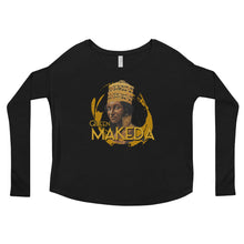 Load image into Gallery viewer, Makeda - The Queen of Sheba, Ethiopia (Ladies&#39; Long Sleeve Tee)