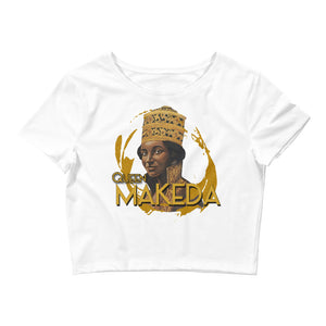 Makeda - The Queen of Sheba, Ethiopia (Women’s Crop Tee)