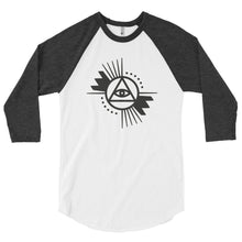 Load image into Gallery viewer, All Seeing! (3/4 sleeve raglan shirt)