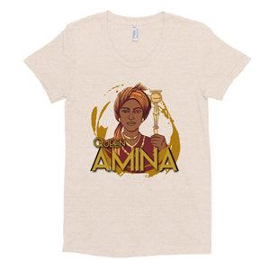 Amina the Queen of Zaria Nigeria (Women's Crew Neck T-shirt)
