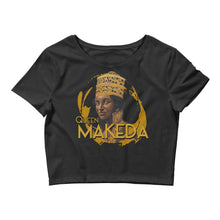 Load image into Gallery viewer, Makeda - The Queen of Sheba, Ethiopia (Women’s Crop Tee)